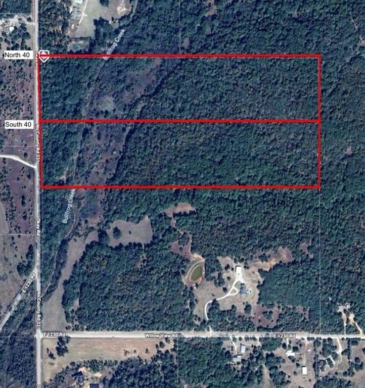 40 Acres of Land for Sale in Tecumseh, Oklahoma