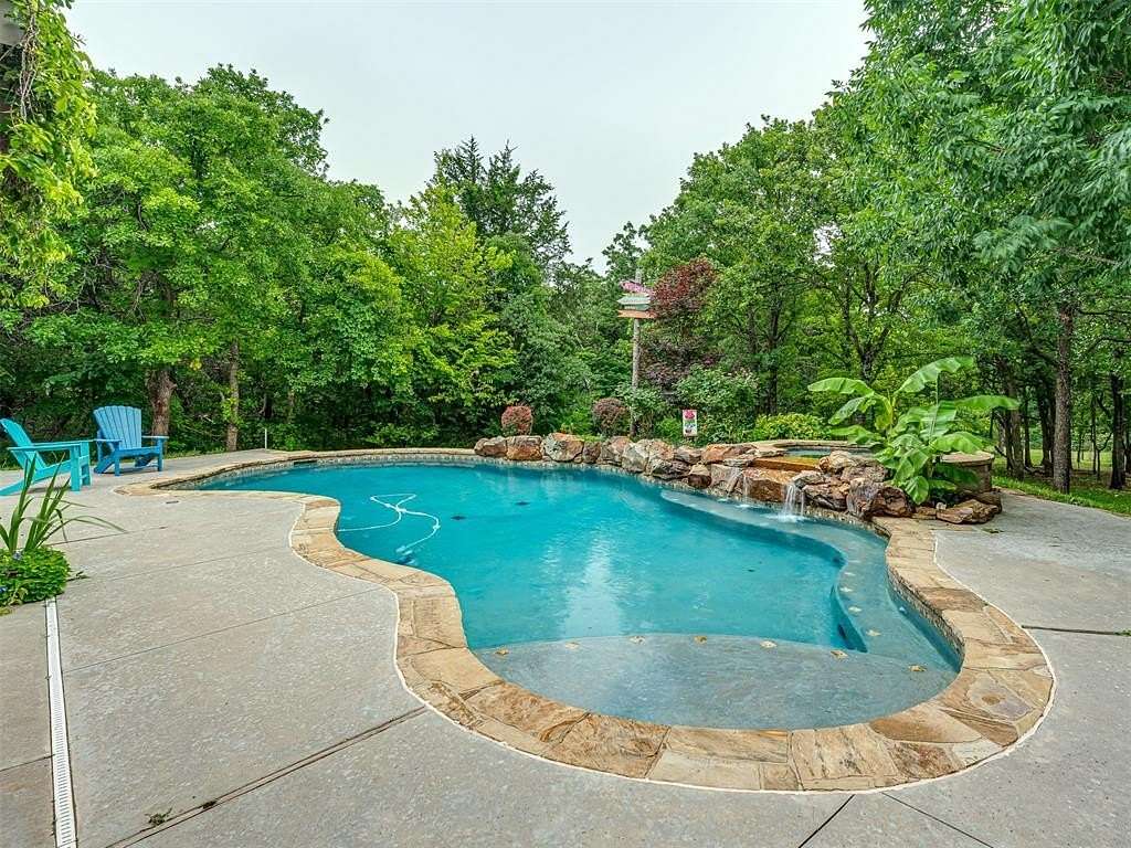 4.38 Acres of Land with Home for Sale in Edmond, Oklahoma