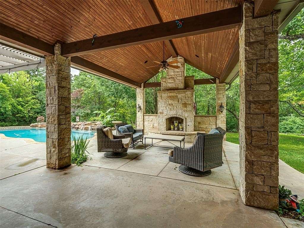 4.38 Acres of Land with Home for Sale in Edmond, Oklahoma