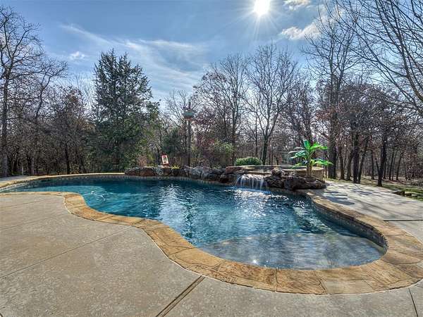 4.38 Acres of Residential Land with Home for Sale in Edmond, Oklahoma