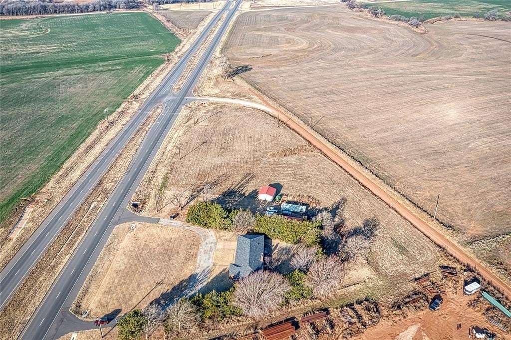 7 Acres of Land with Home for Sale in Seiling, Oklahoma