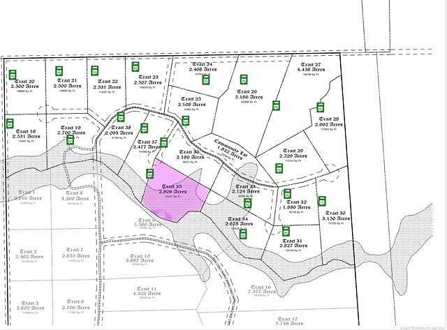 2.8 Acres of Residential Land for Sale in Colbert, Oklahoma