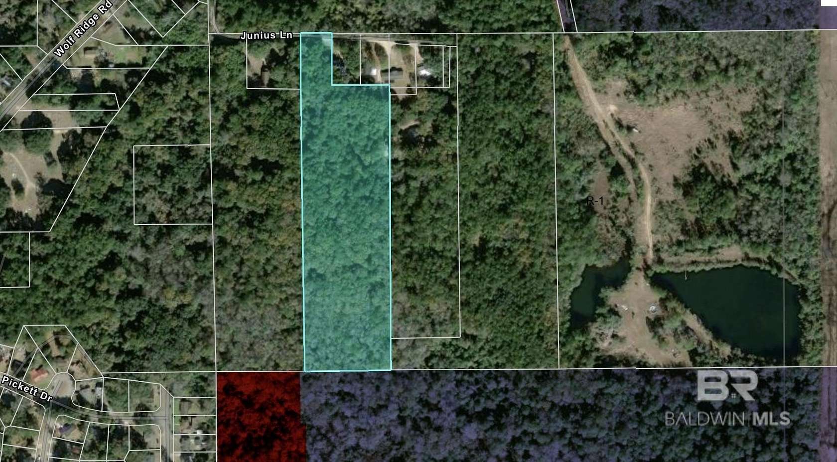 9 Acres of Residential Land for Sale in Mobile, Alabama