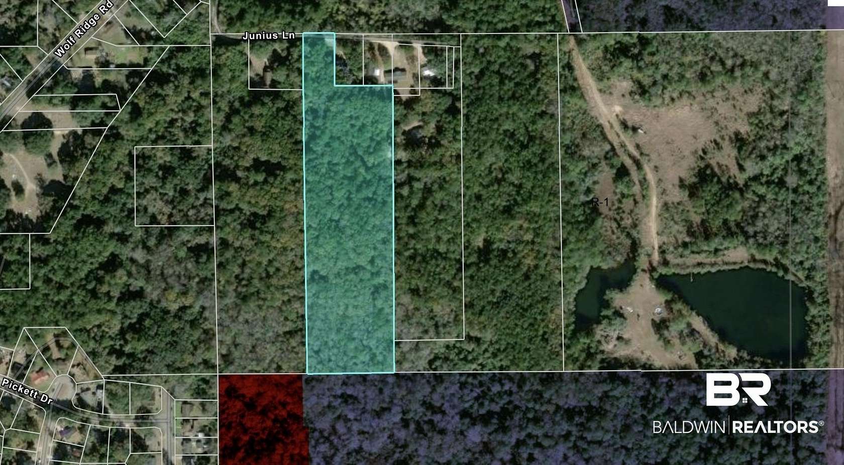 9 Acres of Residential Land for Sale in Mobile, Alabama