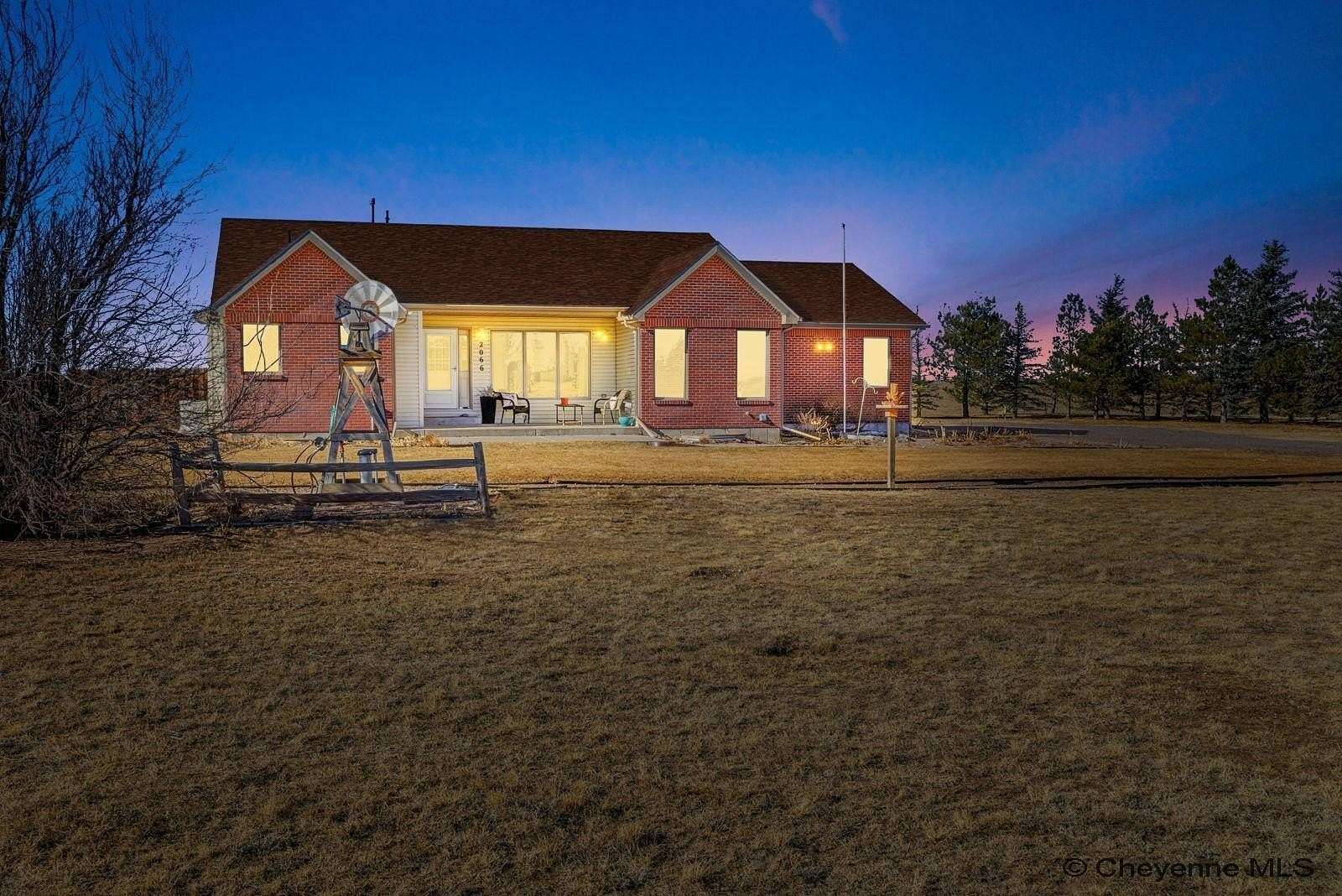 5 Acres of Residential Land with Home for Sale in Cheyenne, Wyoming