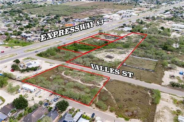 6.42 Acres of Commercial Land for Sale in Sullivan City, Texas