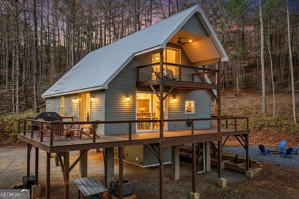 2.44 Acres of Residential Land with Home for Sale in Ellijay, Georgia