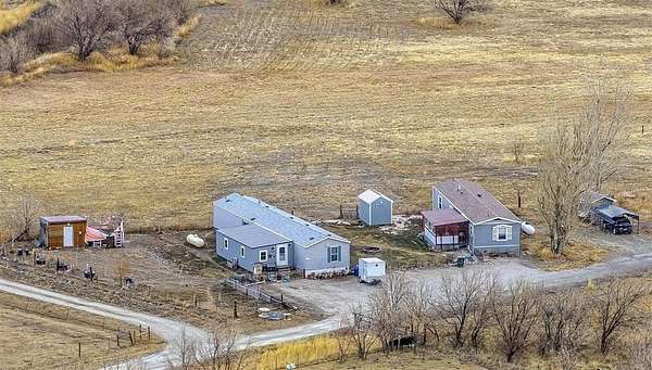 10.4 Acres of Recreational Land with Home for Sale in Powell, Wyoming