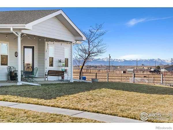 5.55 Acres of Land with Home for Sale in Platteville, Colorado