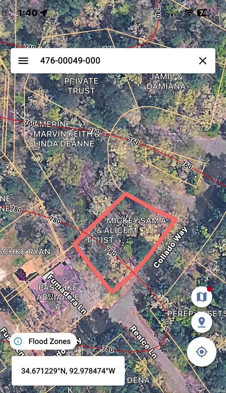 0.22 Acres of Residential Land for Sale in Hot Springs Village, Arkansas