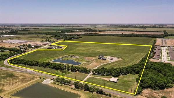 54.5 Acres of Land with Home for Sale in Royse City, Texas