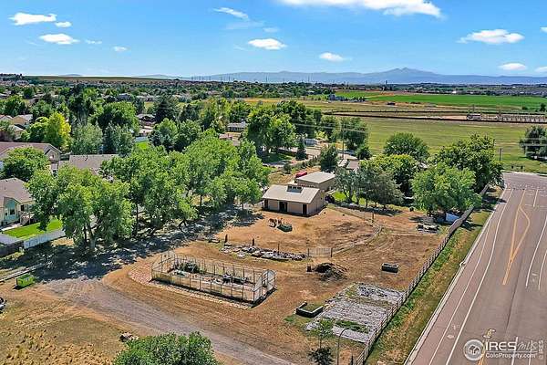 4 Acres of Residential Land with Home for Sale in Greeley, Colorado