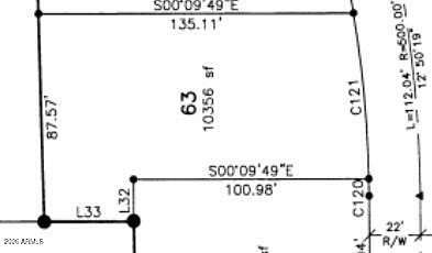 0.24 Acres of Residential Land for Sale in Coolidge, Arizona