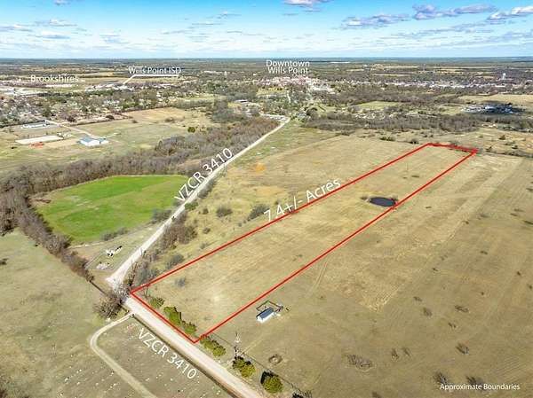 7.45 Acres of Residential Land for Sale in Wills Point, Texas