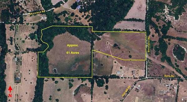 61 Acres of Land for Sale in Van Alstyne, Texas