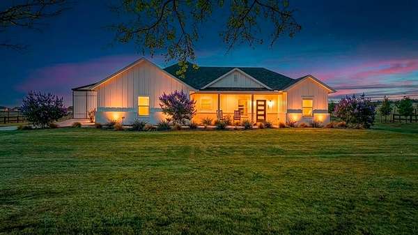 2 Acres of Residential Land with Home for Sale in Poolville, Texas