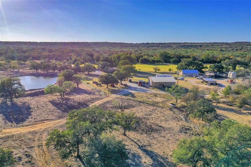 100 Acres of Agricultural Land with Home for Sale in Jacksboro, Texas