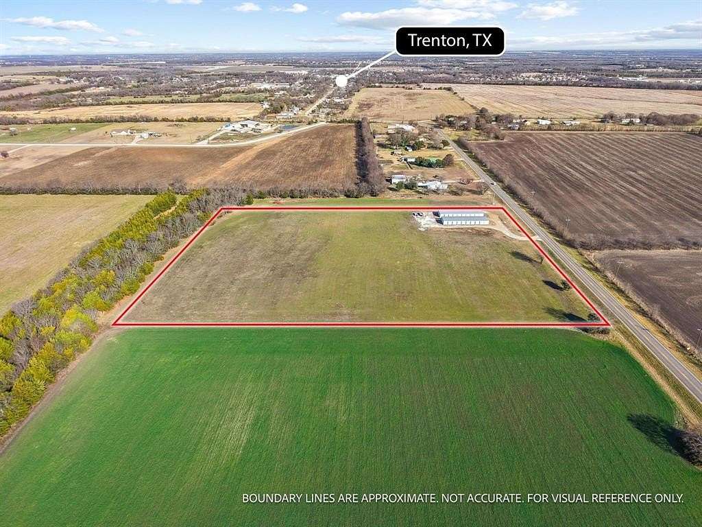 8.5 Acres of Commercial Land for Sale in Trenton, Texas