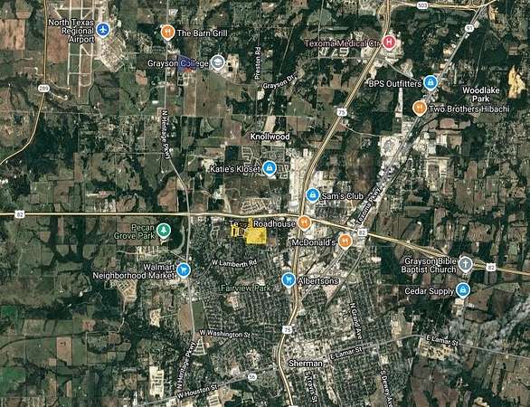 133 Acres of Land for Sale in Sherman, Texas