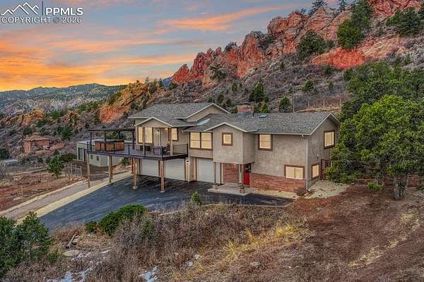 5 Acres of Land with Home for Sale in Colorado Springs, Colorado