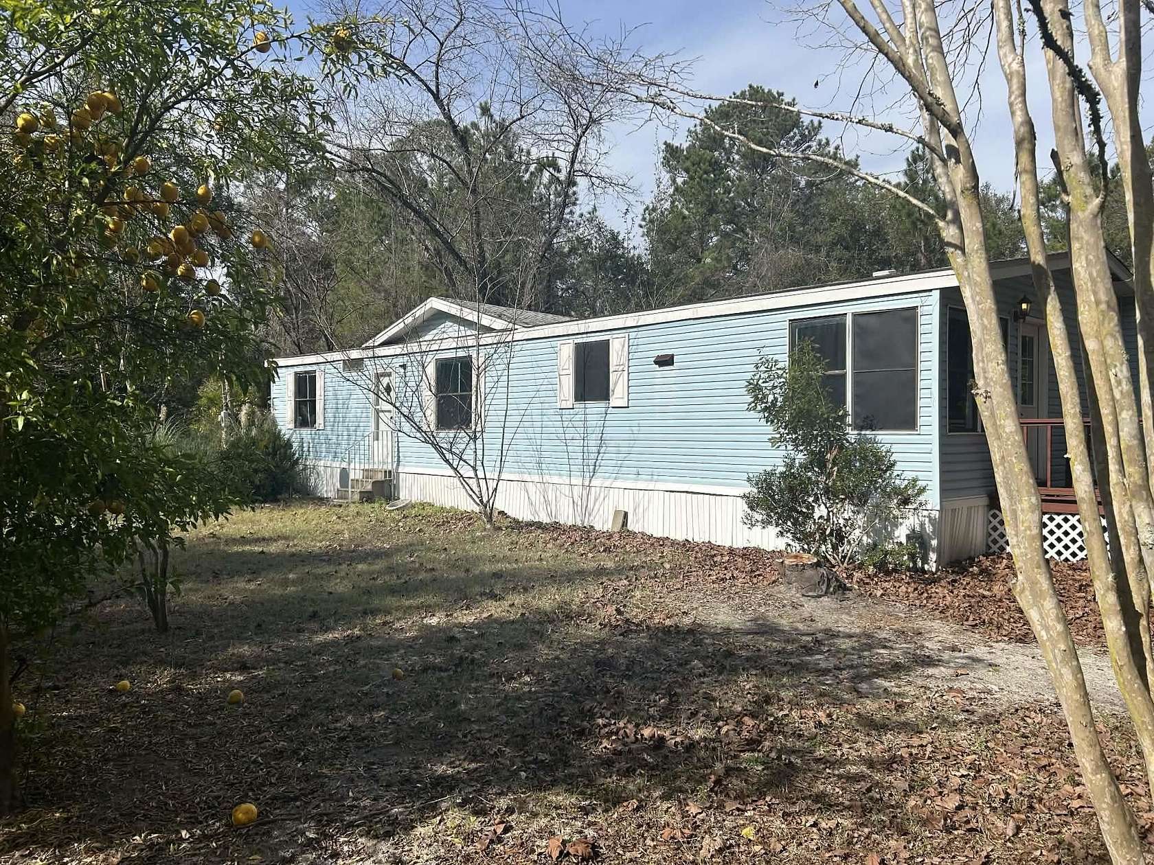 2 Acres of Residential Land with Home for Sale in Crawfordville, Florida