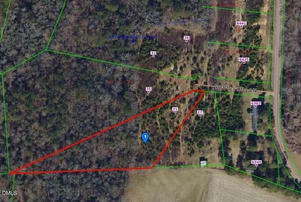 2.36 Acres of Residential Land for Sale in Benson, North Carolina