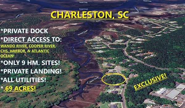 0.69 Acres of Residential Land for Sale in Charleston, South Carolina