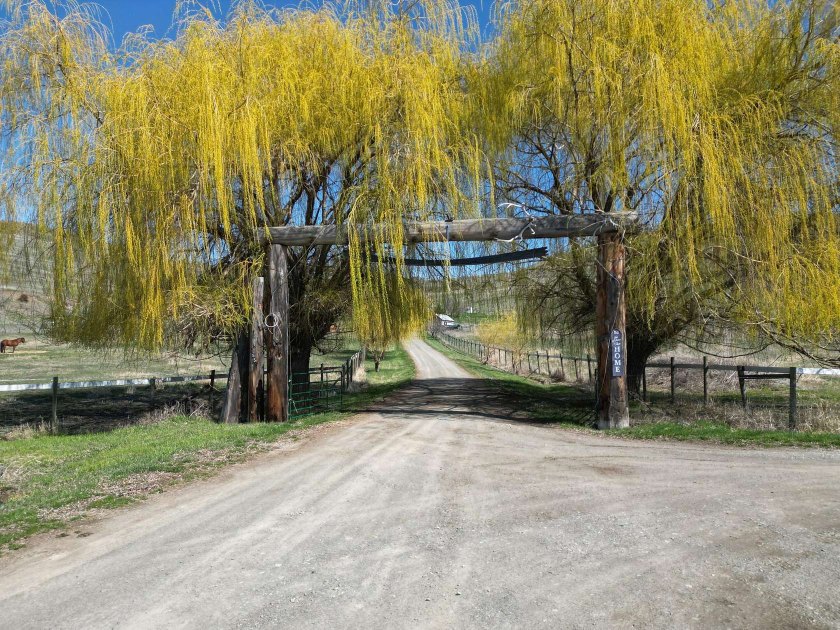 16.6 Acres of Land with Home for Sale in Hunters, Washington