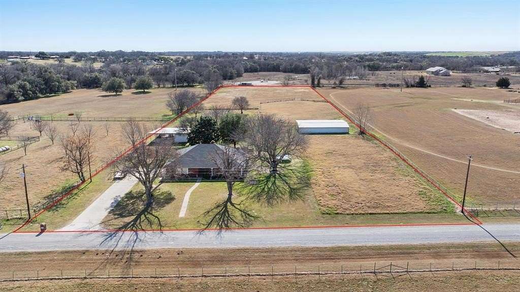 5 Acres of Land with Home for Sale in Weatherford, Texas