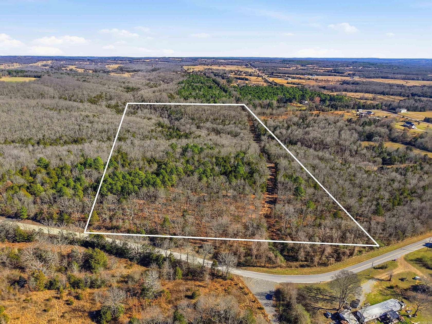 30.6 Acres of Recreational Land for Sale in Mount Vernon, Arkansas