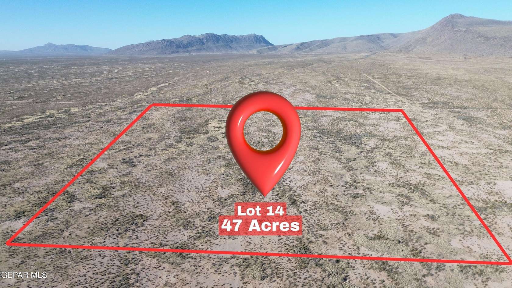 47 Acres of Recreational Land for Sale in Salt Flat, Texas