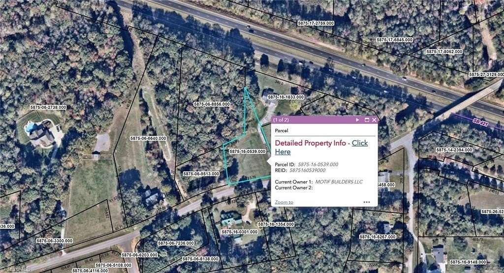 0.92 Acres of Residential Land for Sale in Lewisville, North Carolina