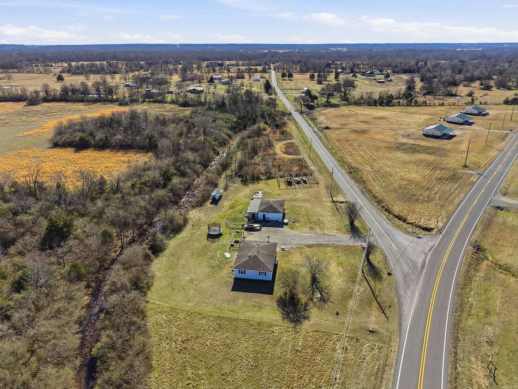 3.22 Acres of Residential Land with Home for Sale in Enola, Arkansas