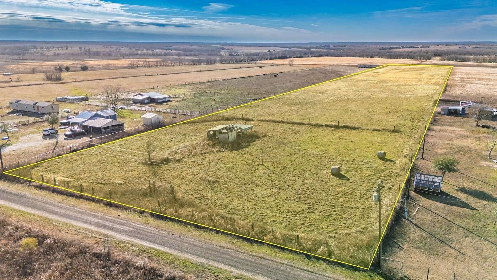 9.3 Acres of Land for Sale in Pecan Gap, Texas