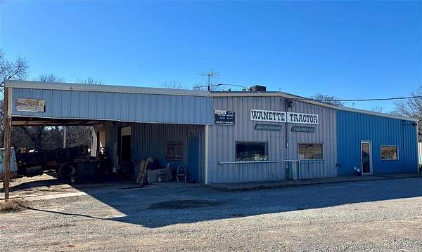 6.1 Acres of Improved Mixed-Use Land for Sale in Wanette, Oklahoma