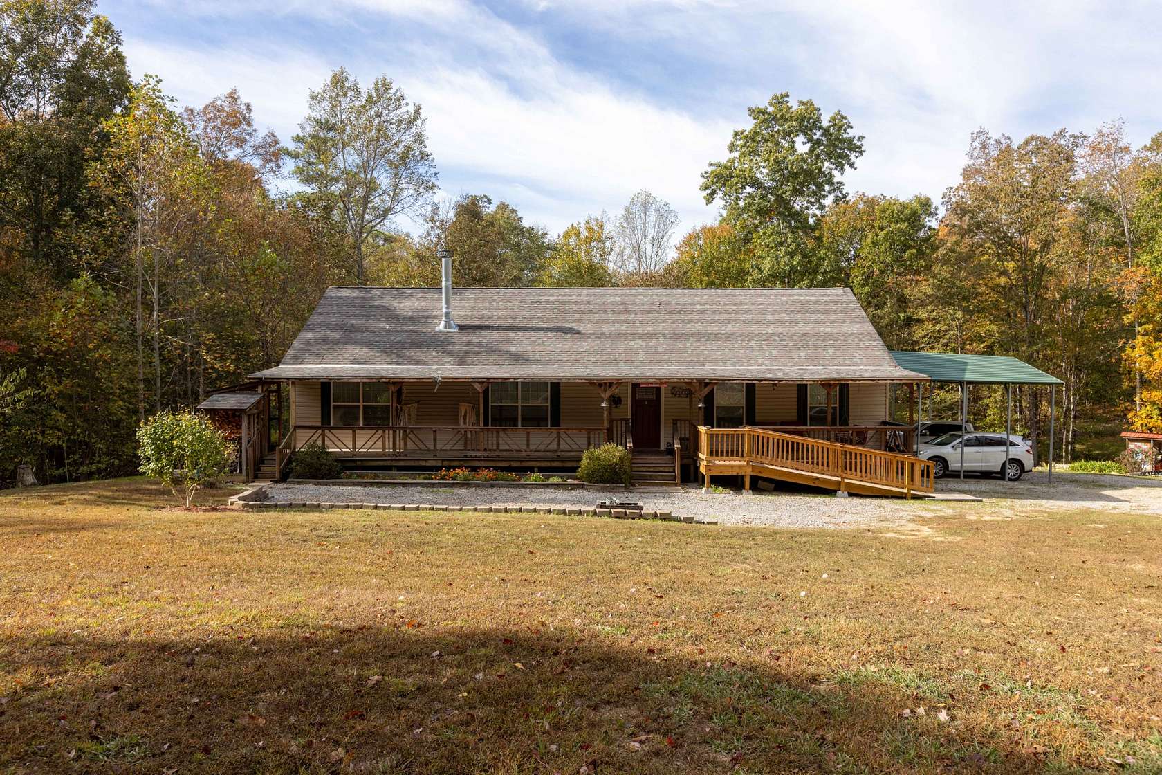 14.3 Acres of Recreational Land with Home for Sale in Primm Springs, Tennessee