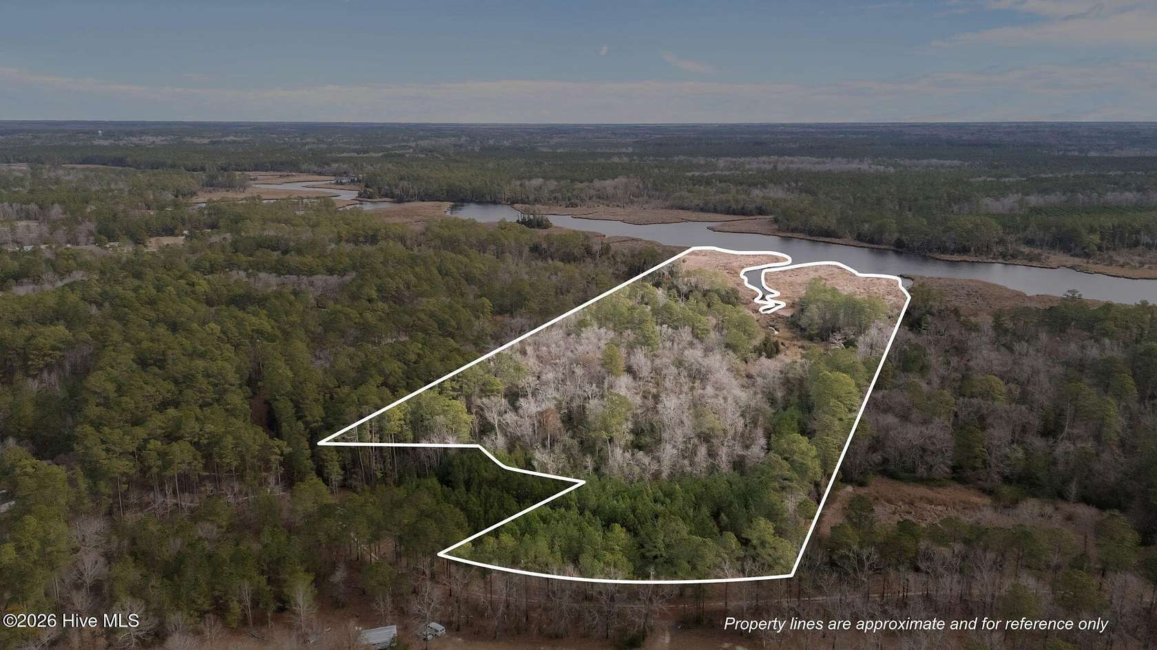 14.6 Acres of Recreational & Residential Land for Sale in New Bern, North Carolina