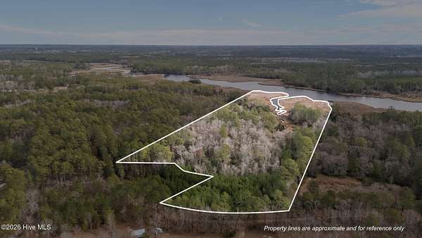 14.6 Acres of Recreational & Residential Land for Sale in New Bern, North Carolina