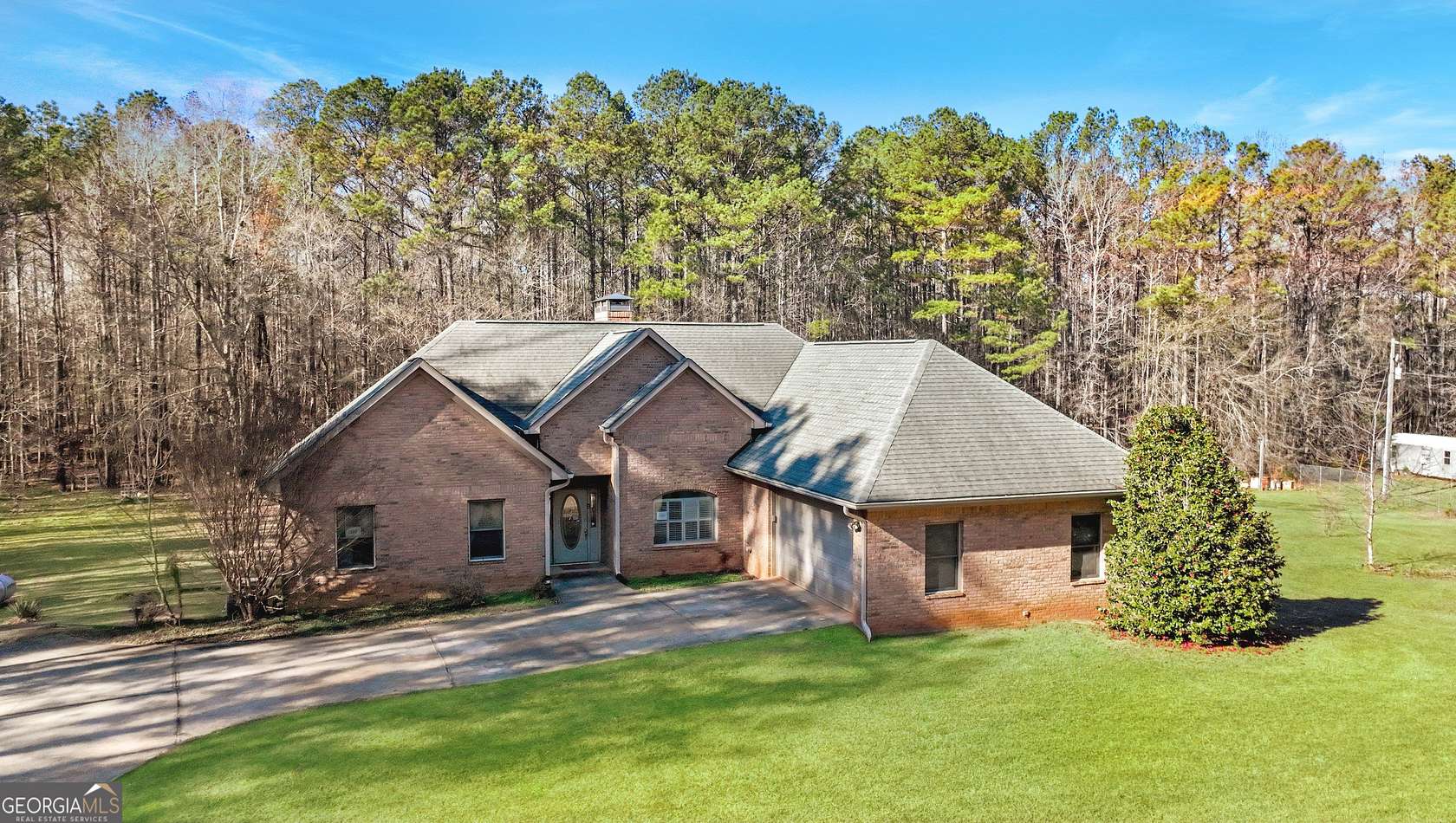 6.65 Acres of Land with Home for Sale in Moreland, Georgia