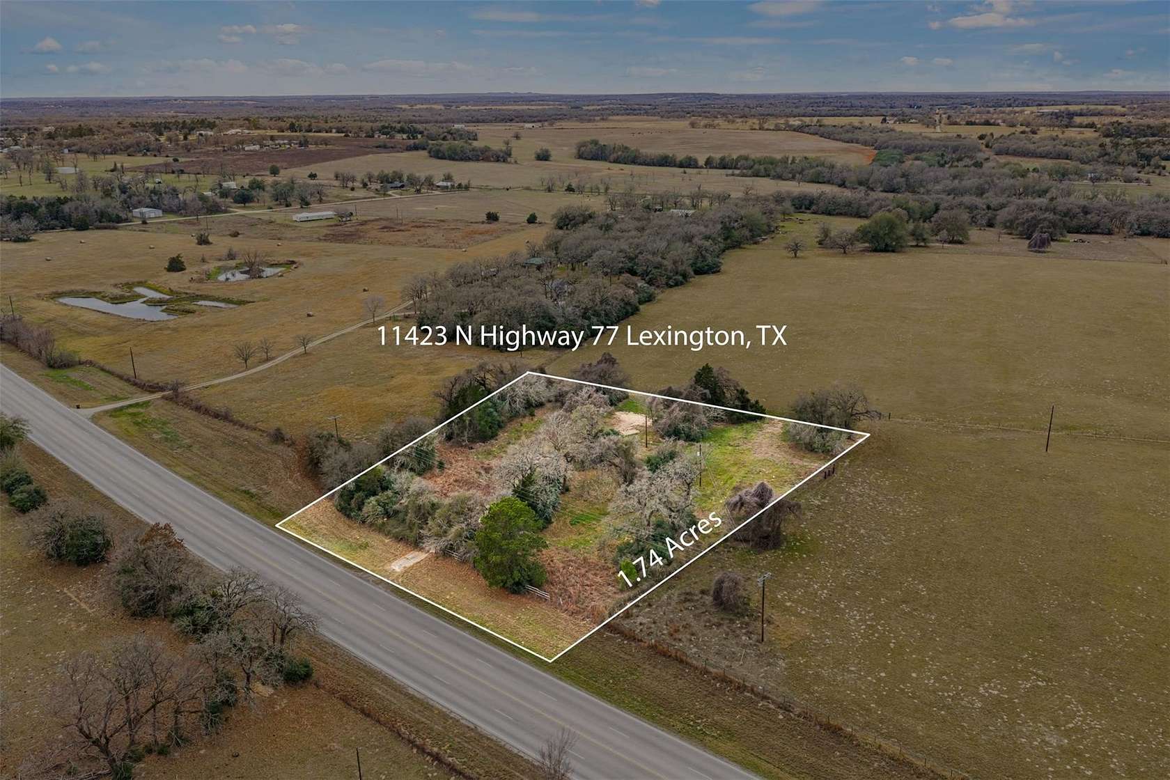 1.74 Acres of Residential Land for Sale in Lexington, Texas