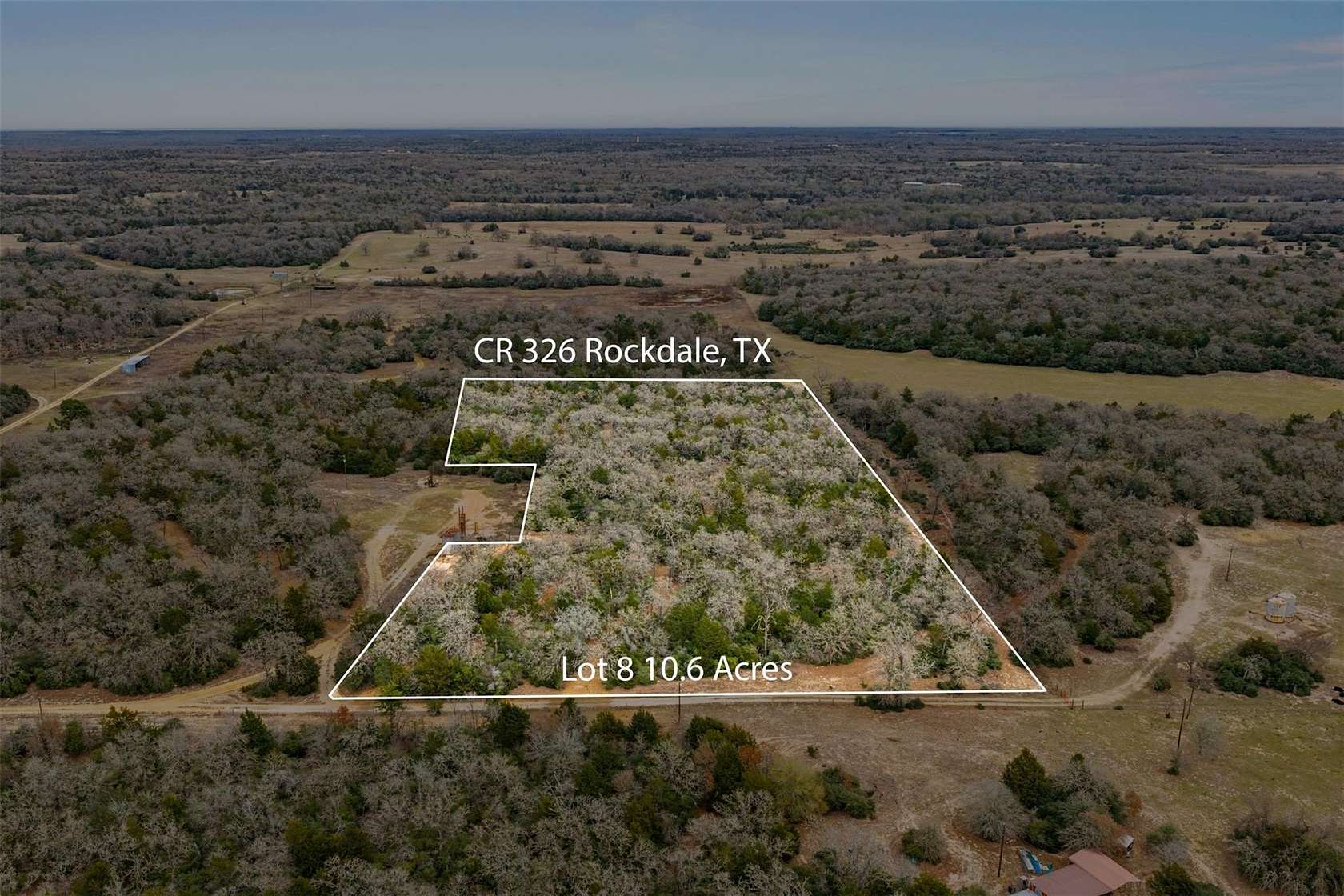 11.1 Acres of Recreational Land for Sale in Rockdale, Texas