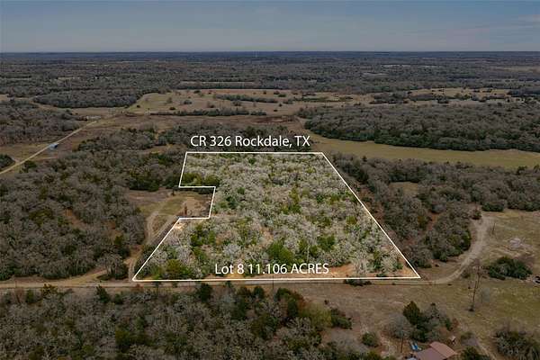 11.1 Acres of Recreational Land for Sale in Rockdale, Texas