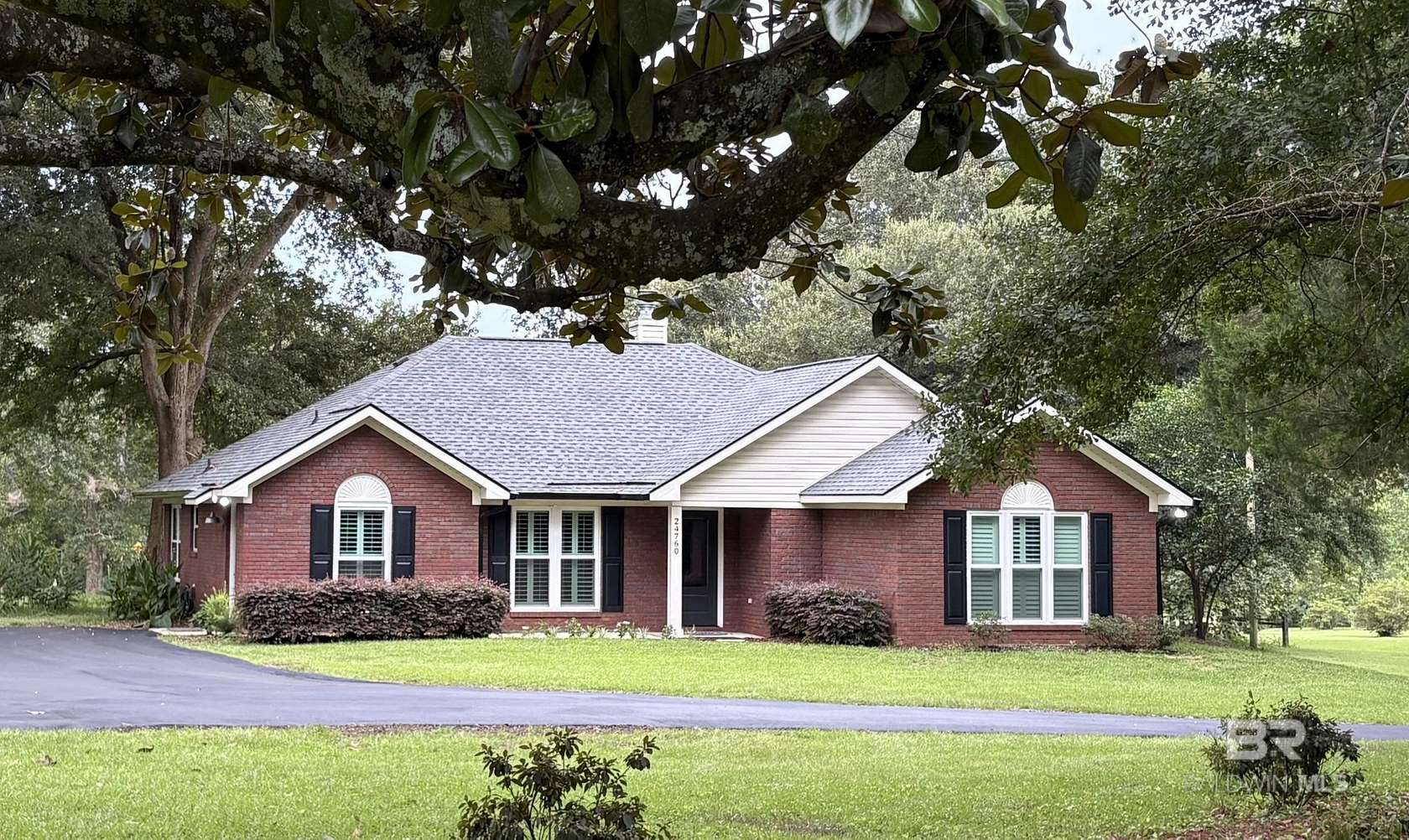 5 Acres of Residential Land with Home for Sale in Robertsdale, Alabama