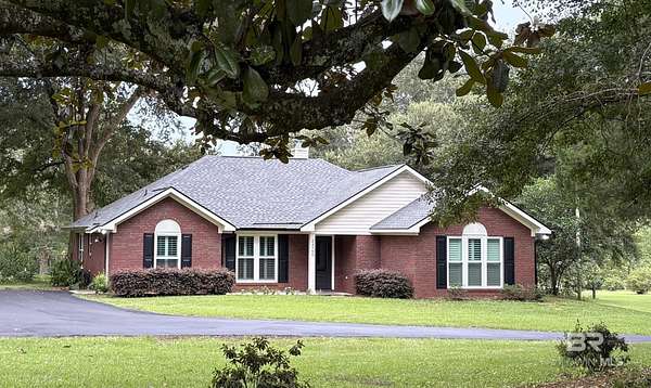 5 Acres of Residential Land with Home for Sale in Robertsdale, Alabama