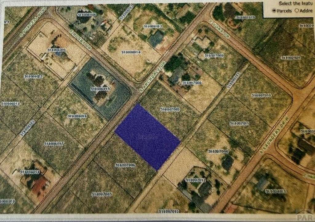 1 Acre of Land for Sale in Pueblo West, Colorado