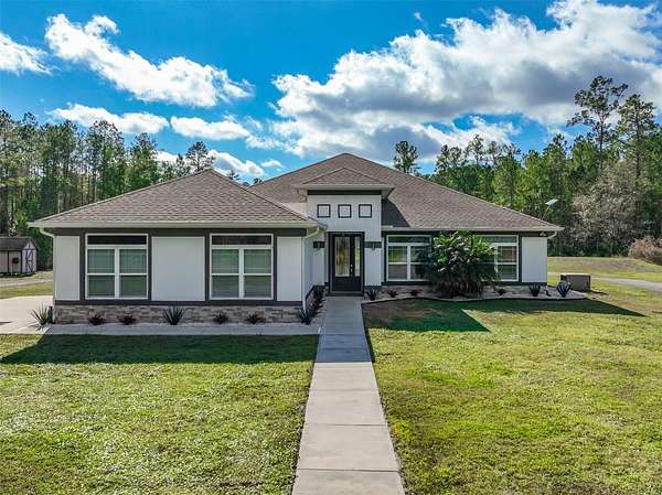 13 Acres of Land with Home for Sale in Bunnell, Florida