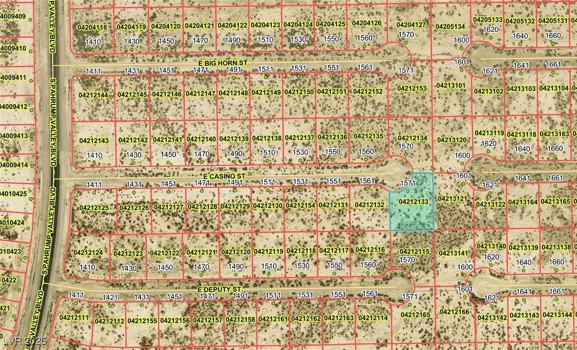 0.36 Acres of Residential Land for Sale in Pahrump, Nevada