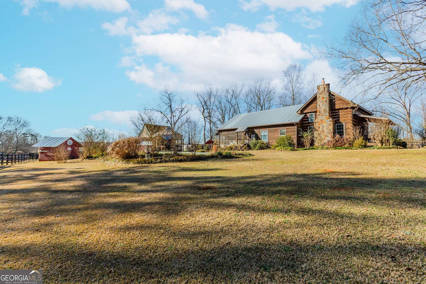 7.32 Acres of Land with Home for Sale in Commerce, Georgia
