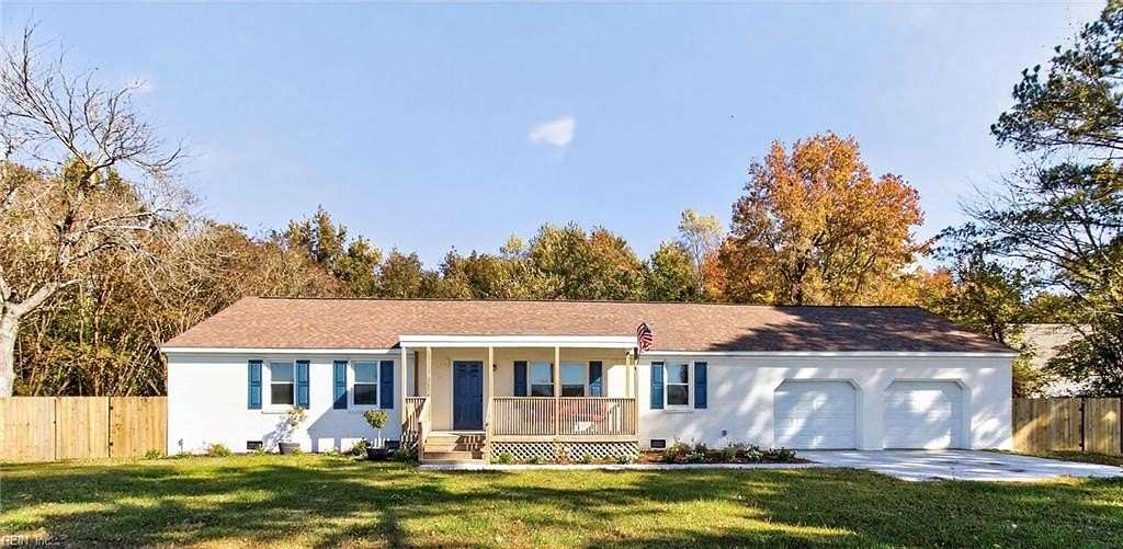 3 Acres of Residential Land with Home for Sale in Chesapeake, Virginia