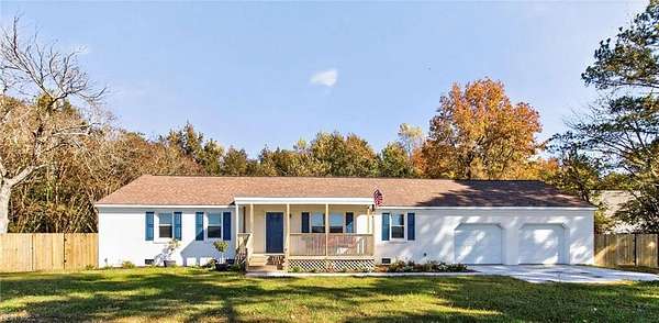 3 Acres of Residential Land with Home for Sale in Chesapeake, Virginia